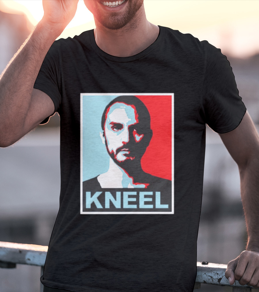 Kneel Before Zod Iconic Propaganda Style Fairy Tale Villain T-Shirt