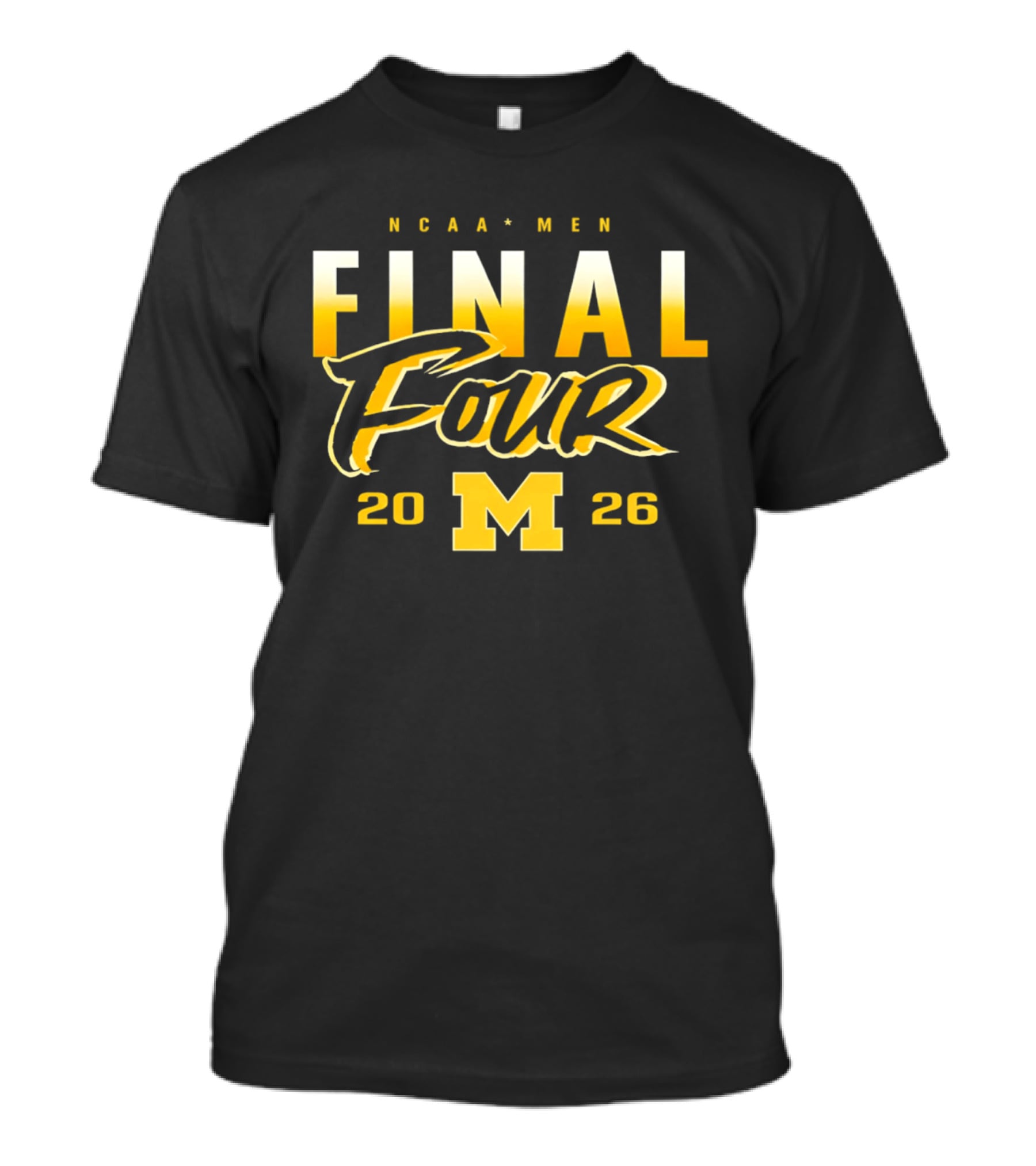 NCAA Men Final Four 2026 Michigan Wolverines M T-Shirt