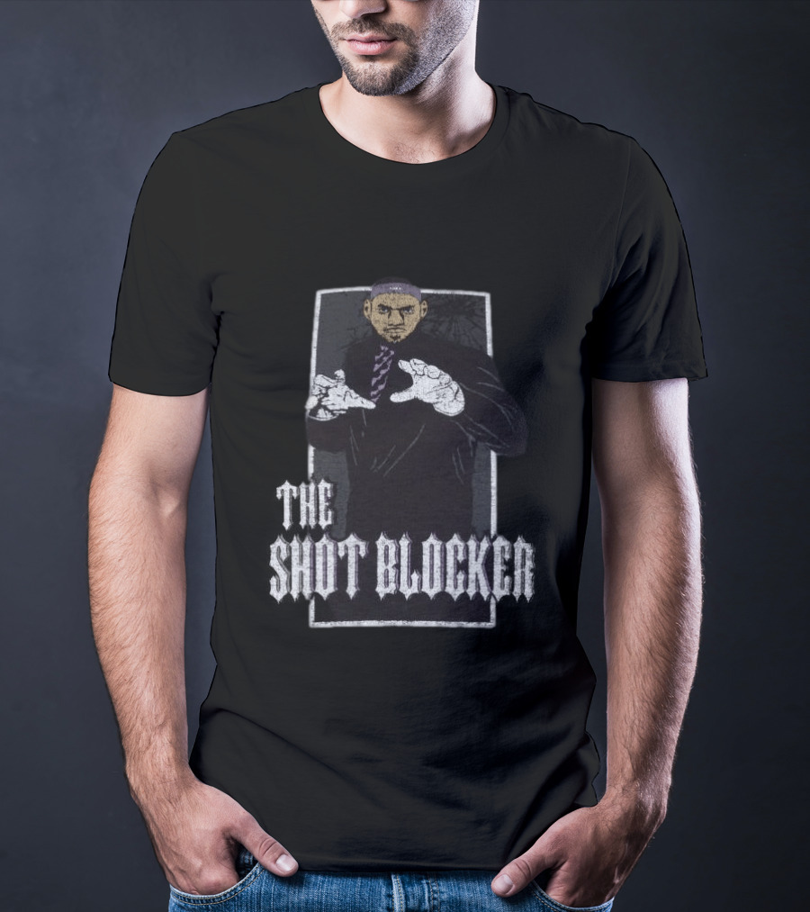 The Shot Blocker Lebron James Nike Basketball T-Shirt