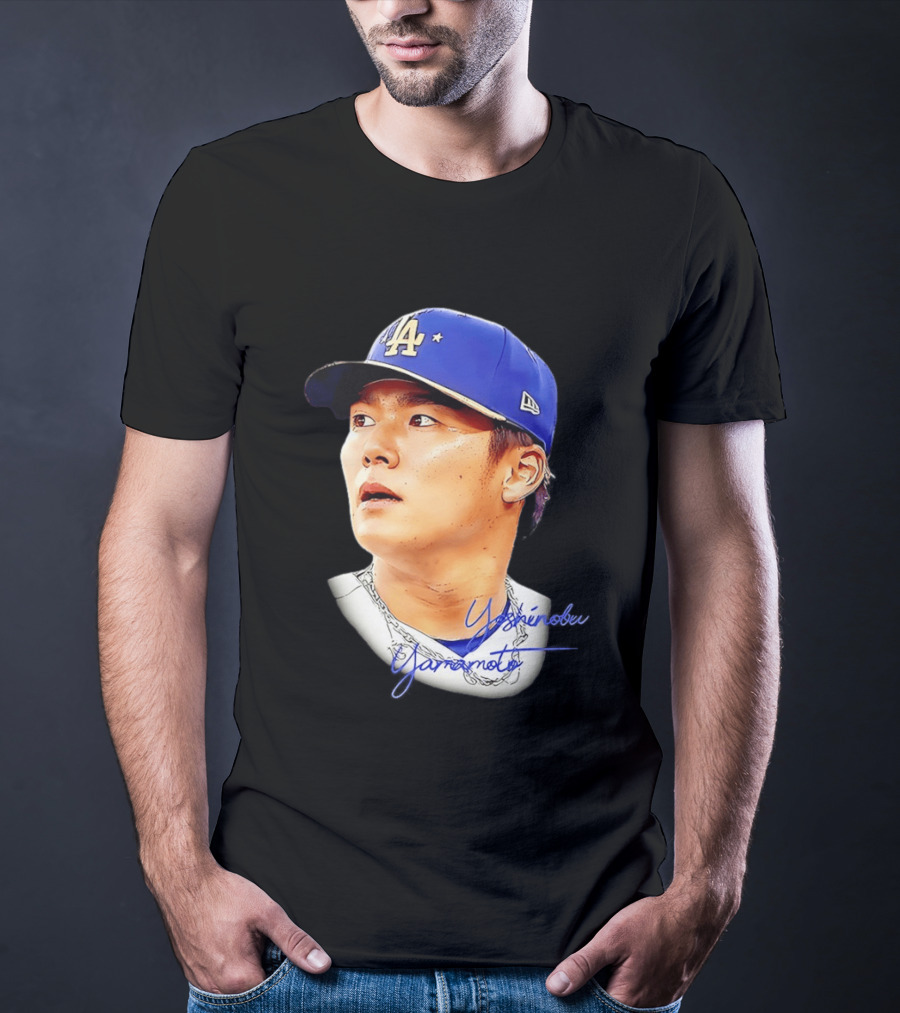 Yoshinobu Yamamoto Los Angeles Dodgers Baseball Player T-Shirt