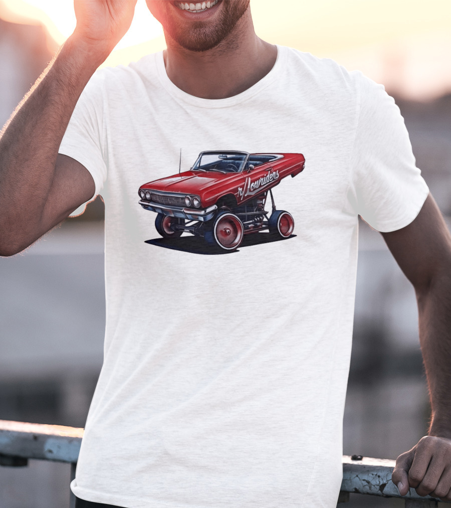 1964 Chevrolet Impala R/Lowriders Muscle Car Convertible T-Shirt