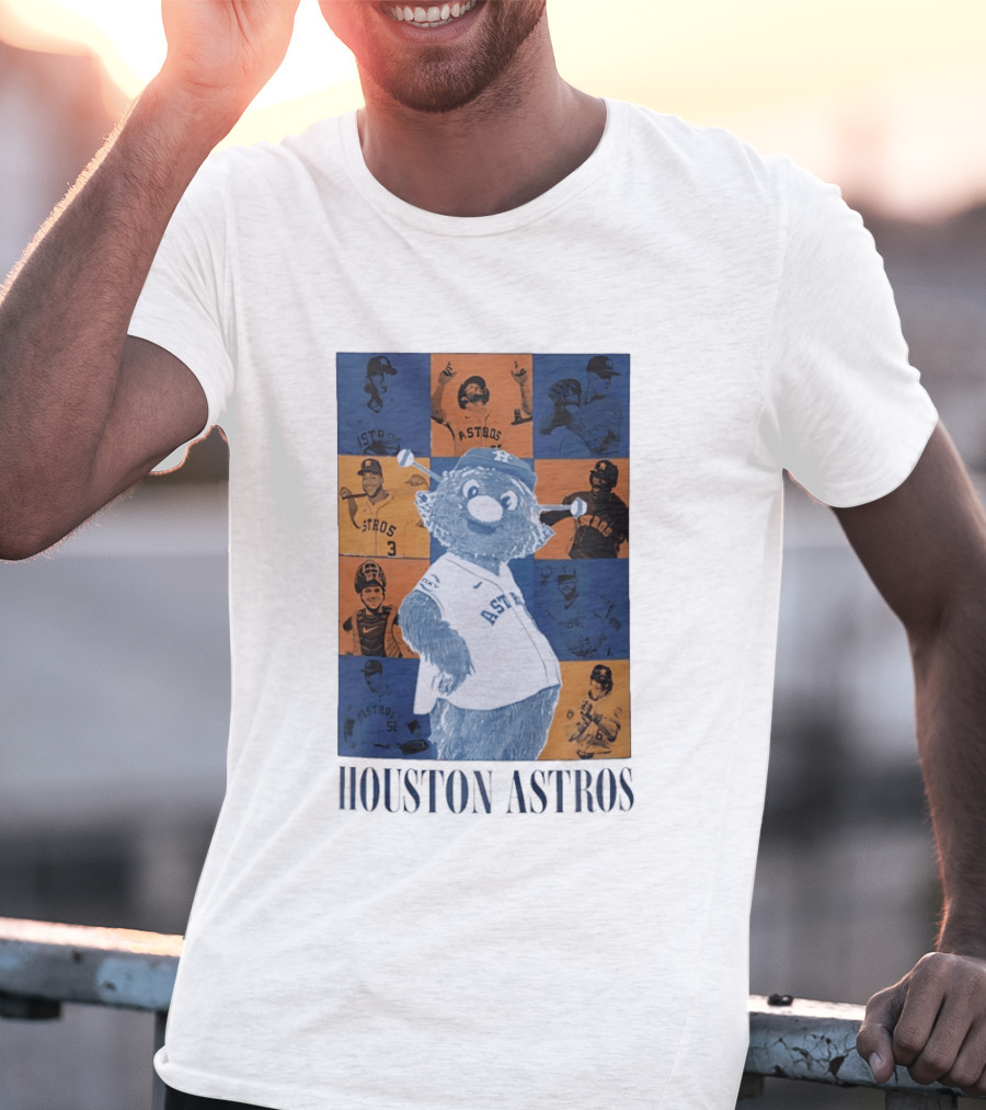 Houston Astros Eras Tour 2026 Legend Collage T-Shirt