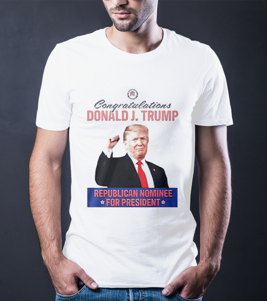 Donald J Trump Republican Nominee For President Conservatives T-Shirt