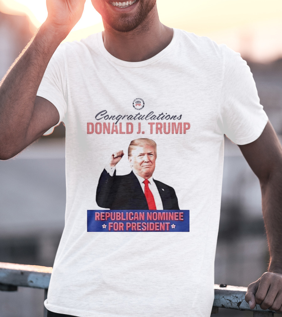 Donald J Trump Republican Nominee For President Conservatives T-Shirt