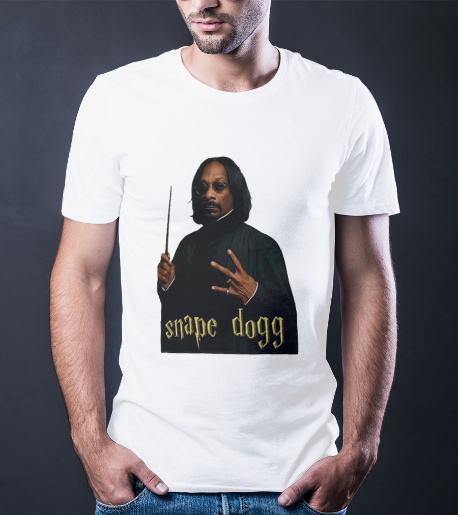 Snape Dogg Snoop Dogg Wizard Mashup Humor T-Shirt