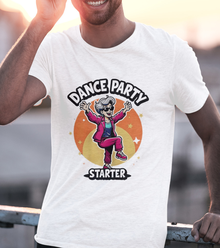 Dance Party Starter Retro Funky Dance Moves T-Shirt