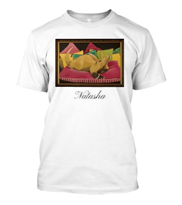 Natasha Painting Photo Flame Armadillo On Pillows Framed T-Shirt
