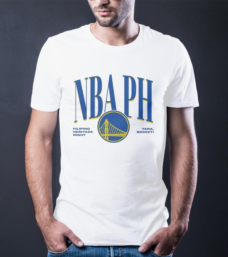 NBA Golden State Warriors Filipino Heritage Night Tara Basket T-Shirt
