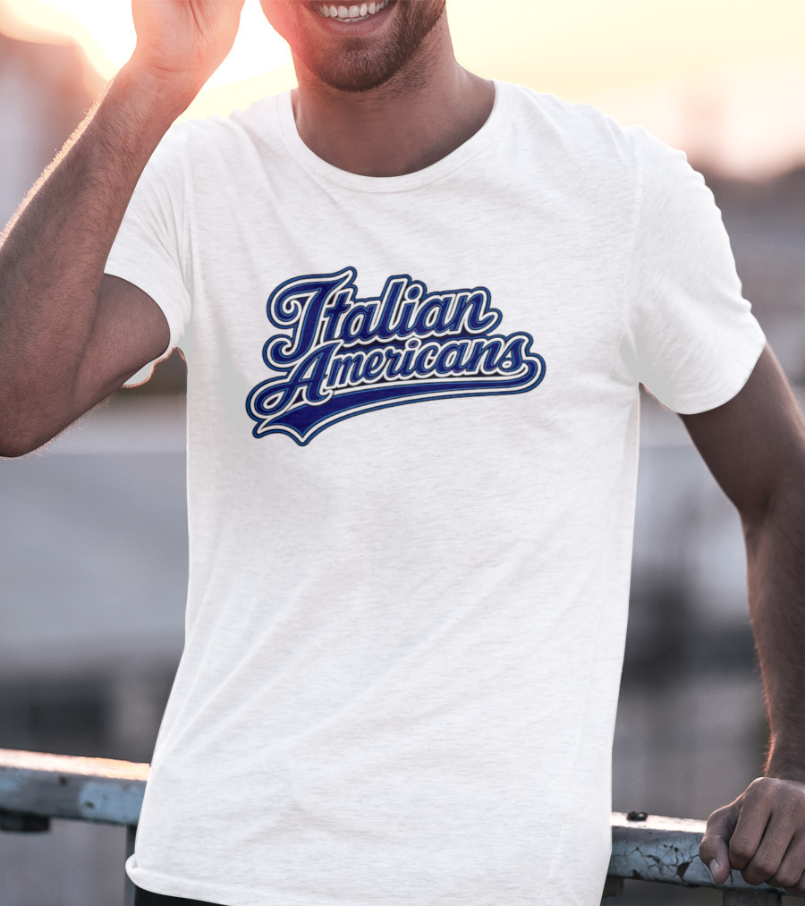 Italian Americans 2026 Baseball T-Shirt