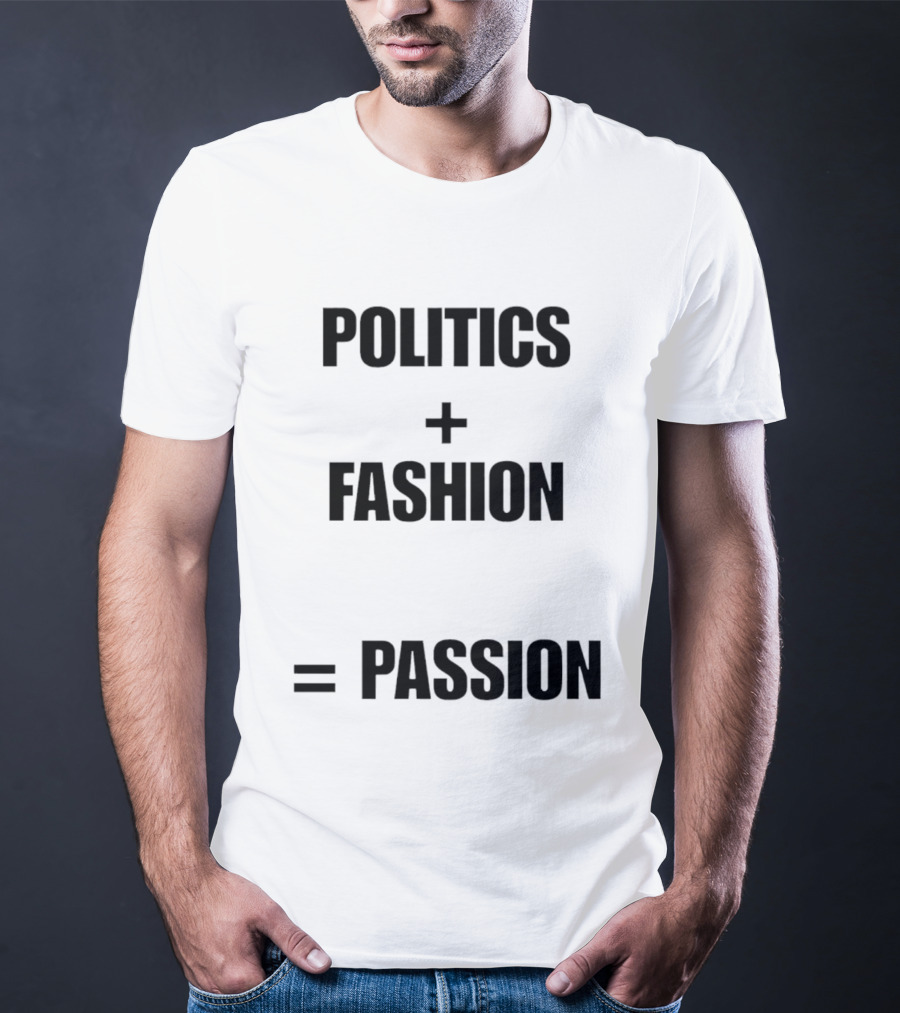 Politics Fashion Passion John F Kennedy Jr T-Shirt