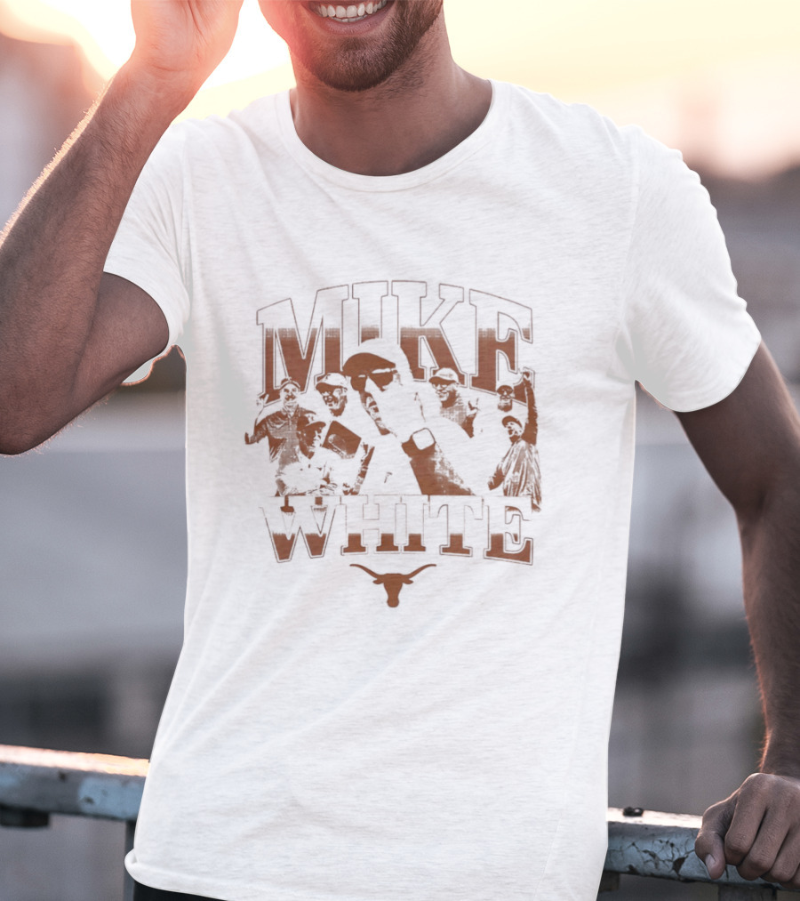 Mike White Texas Longhorns Baseball Coach T-Shirt