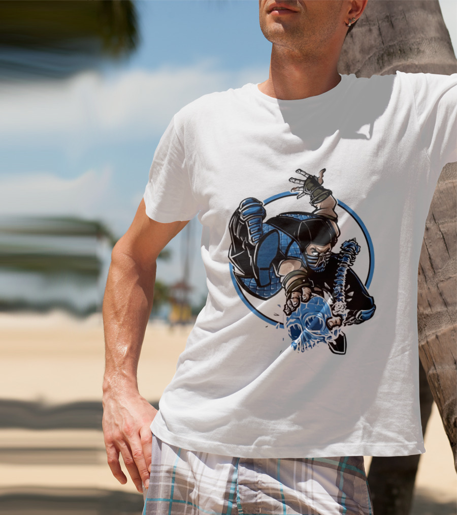 Sub Zero Mortal Kombat X Venom Amazing Spider Man 300 Cover T-Shirt