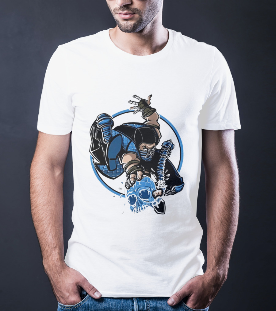 Sub Zero Mortal Kombat X Venom Amazing Spider Man 300 Cover T-Shirt