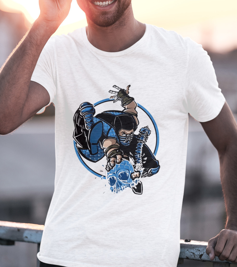 Sub Zero Mortal Kombat X Venom Amazing Spider Man 300 Cover T-Shirt