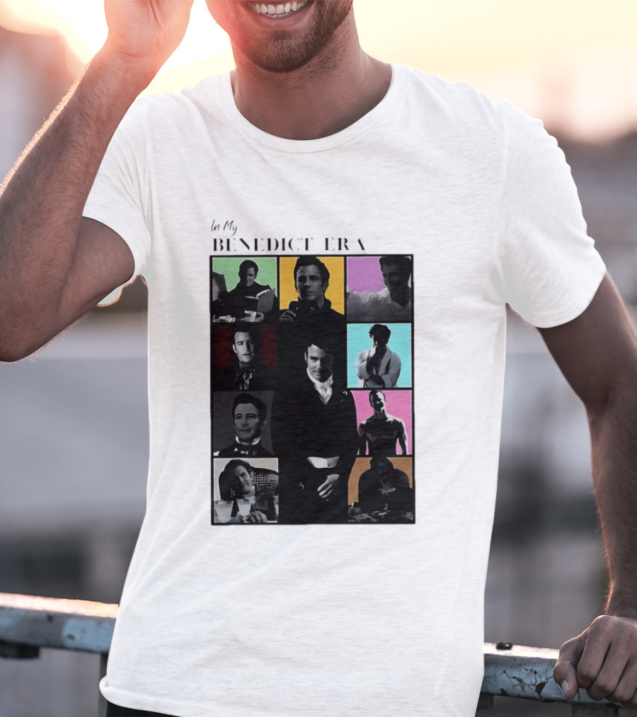 Benedict Bridgerton Collage Photo Compilation T-Shirt