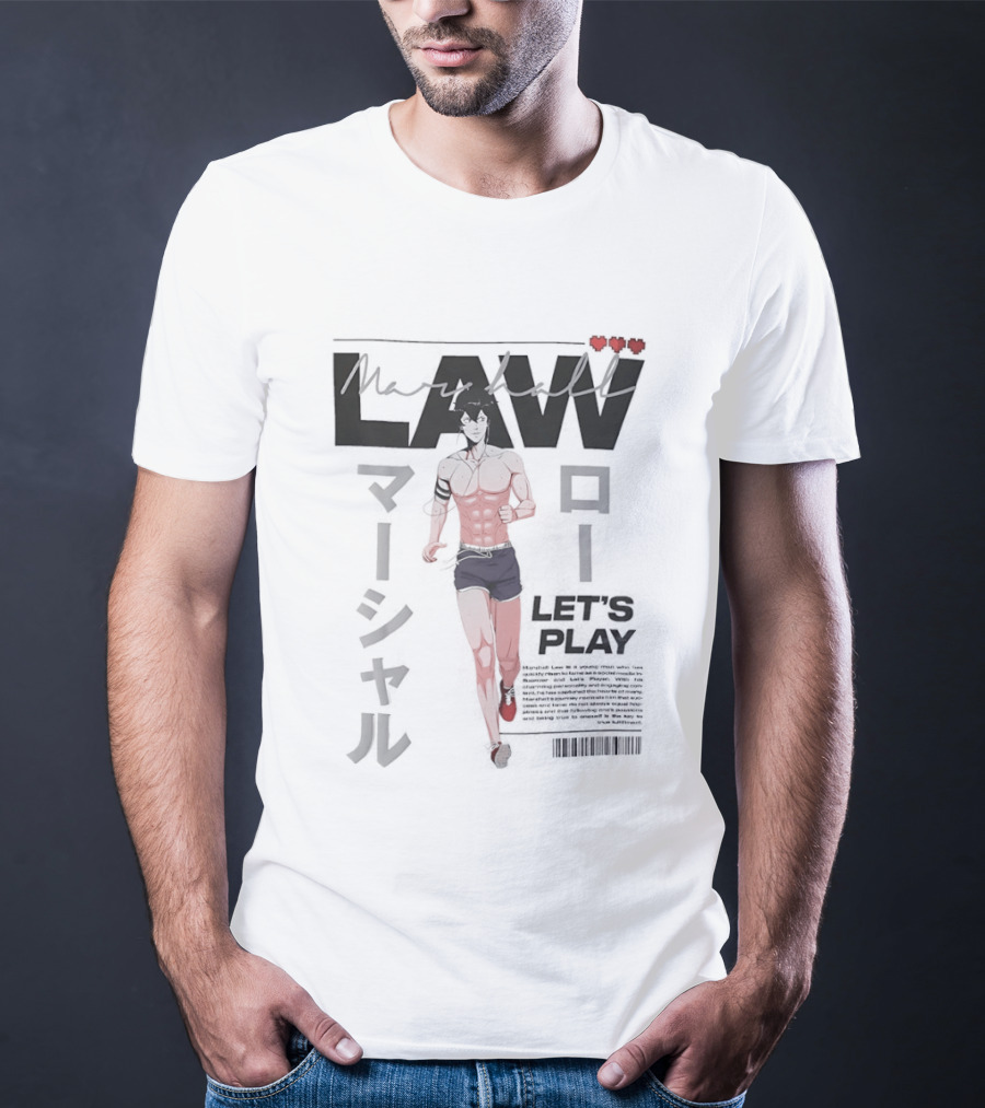 LAW LET'S PLAY Magazine Cover T-Shirt