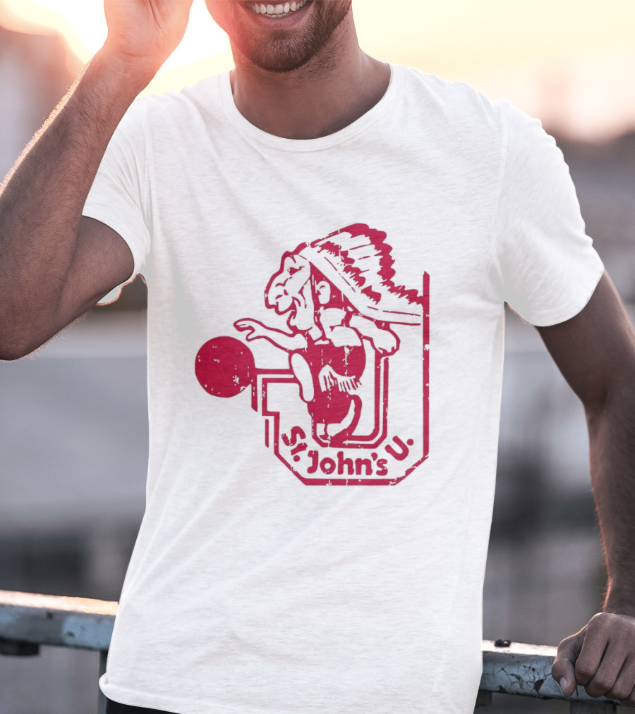 St John's University 1974 1988 Basketball T-Shirt