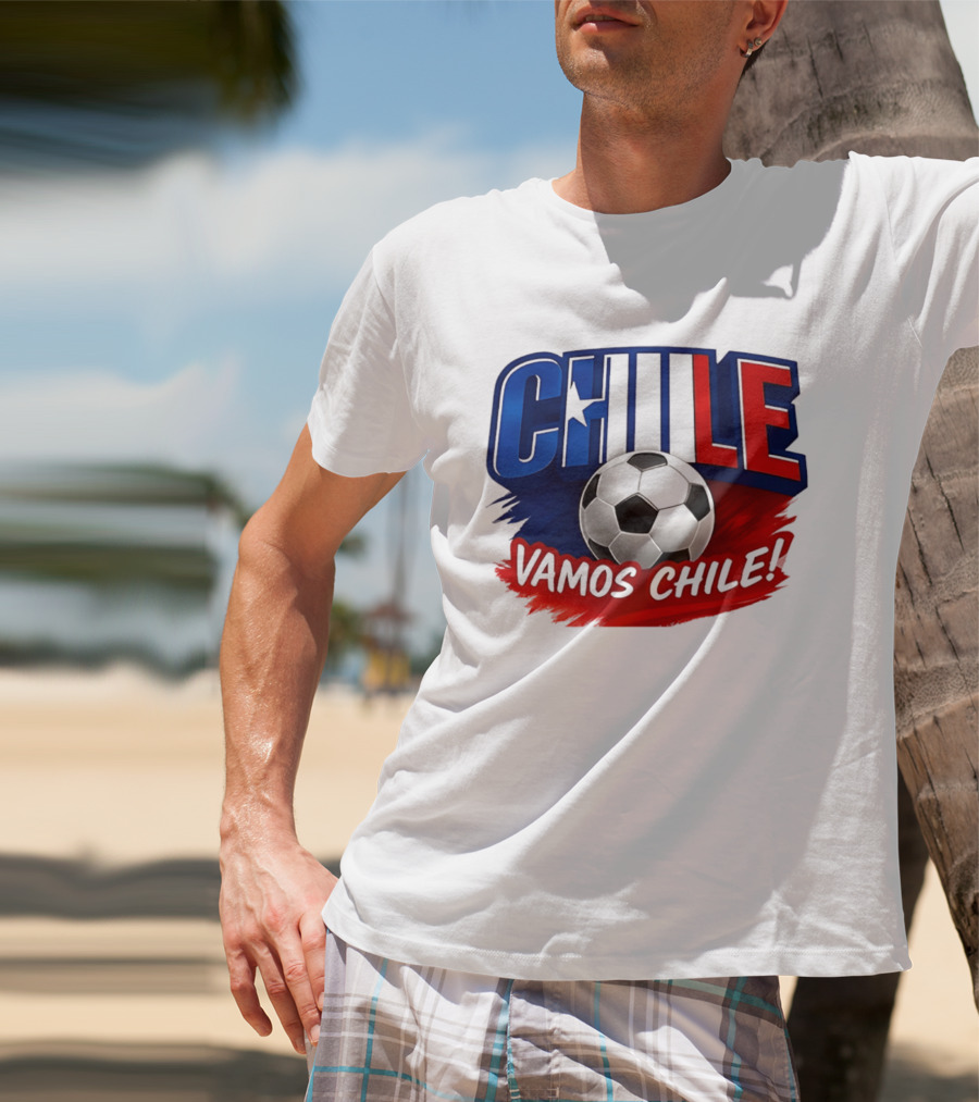 Chile Vamos Chile Soccer Enthusiast Spirit T-Shirt