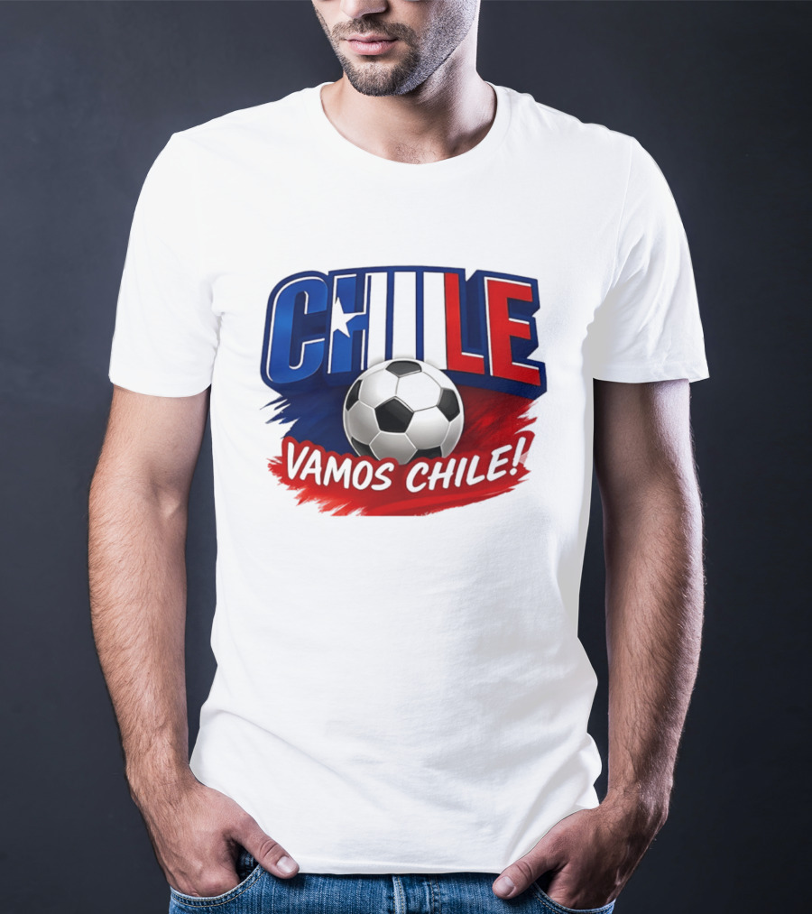 Chile Vamos Chile Soccer Enthusiast Spirit T-Shirt