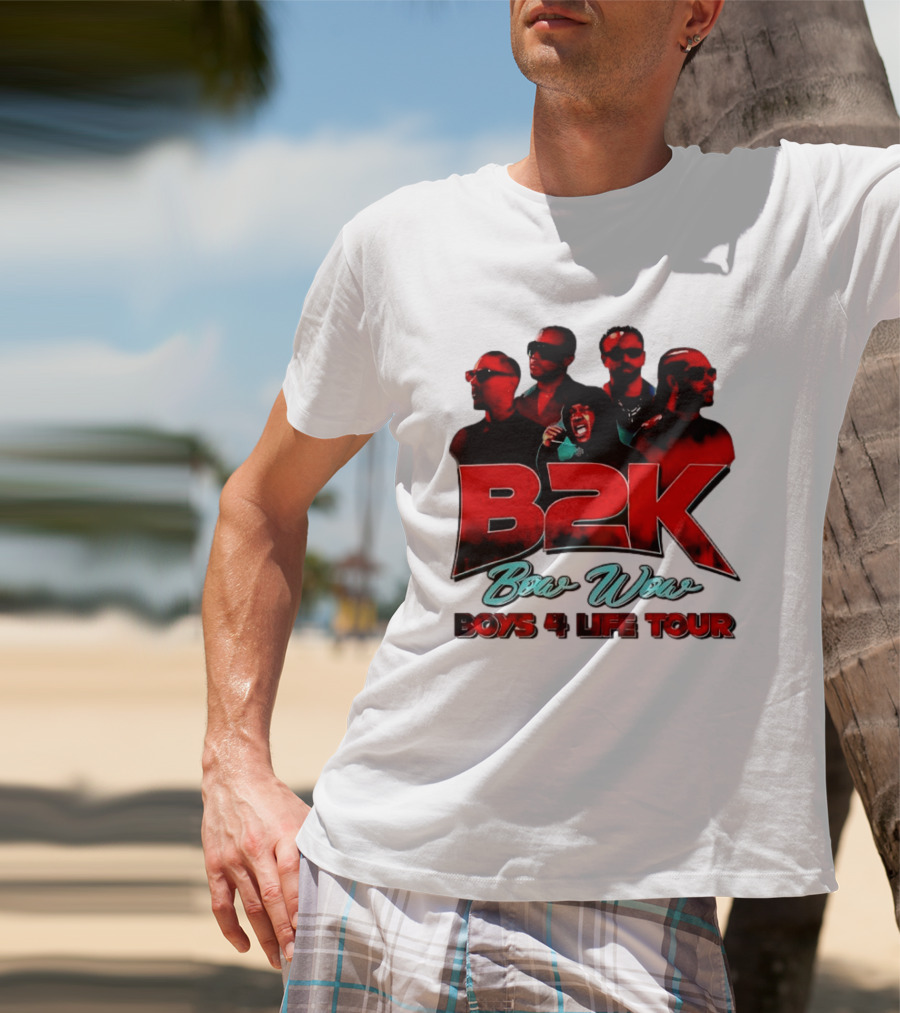 B2K Bow Wow Boys 4 Life Tour 2026 Concert T-Shirt