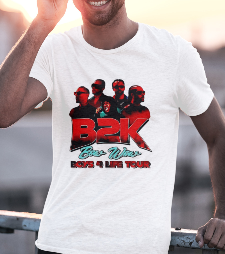 B2K Bow Wow Boys 4 Life Tour 2026 Concert T-Shirt