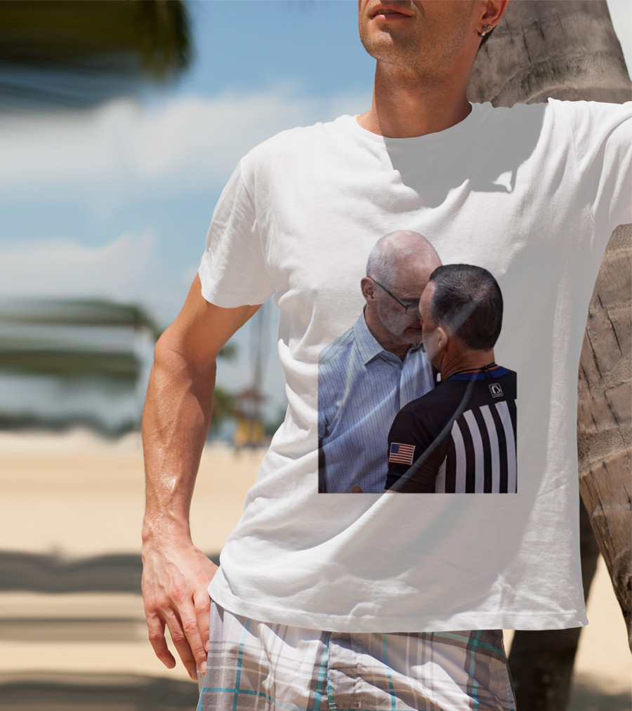 Dan Hurley Uconn Huskies Headbutt Confrontation With Referee Basketball Moment T-Shirt