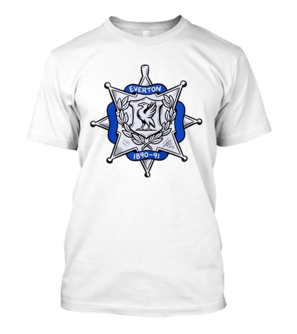 Everton FC 1890 91 Liver Bird T-Shirt