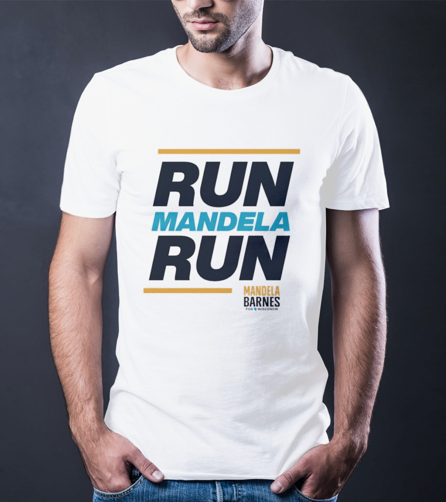 Run Mandela Run Mandela Barnes For Senate T-Shirt