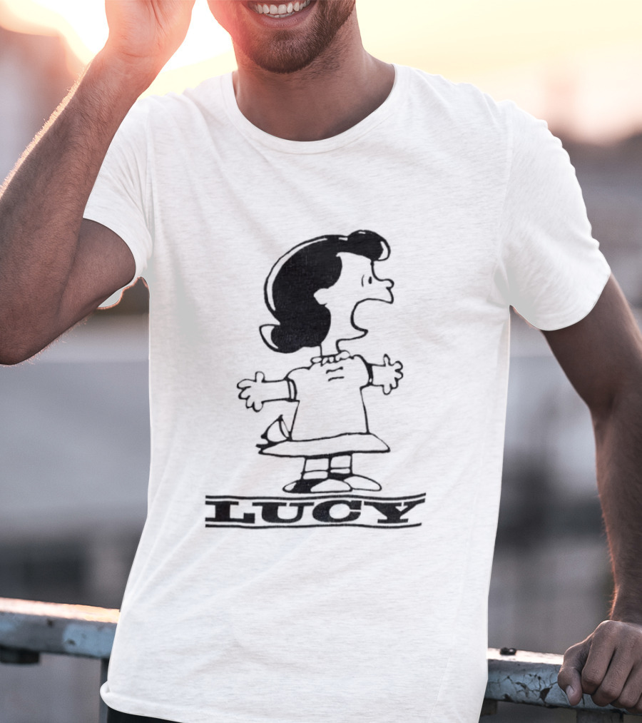 Lucy Van Pelt Peanuts Vintage Character 1960 T-Shirt