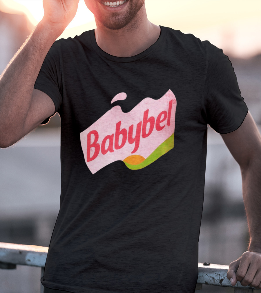 Babybel Snack Cheese Retro Style Branding T-Shirt