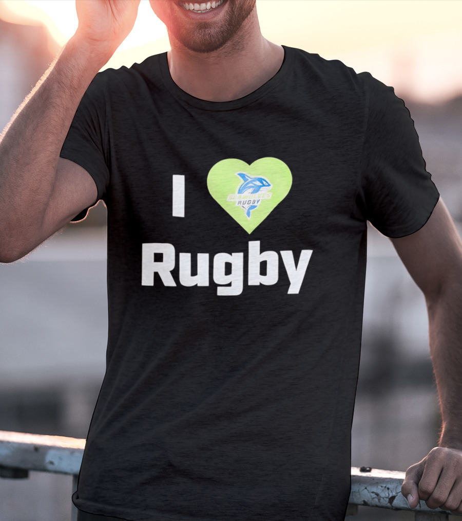 I Love Rugby Seattle Seawolves Heart T-Shirt