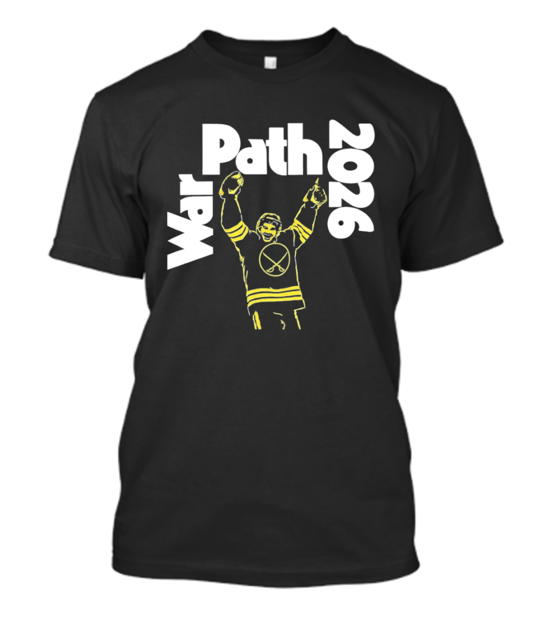 Buffalo Sabres War Path 2026 Hockey Player Celebration T-Shirt