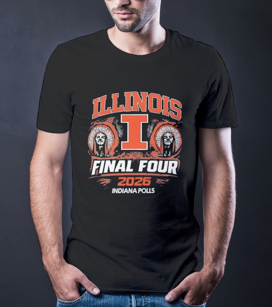 Illinois Final Four 2023 Indiana Pols Fighting Illini T-Shirt