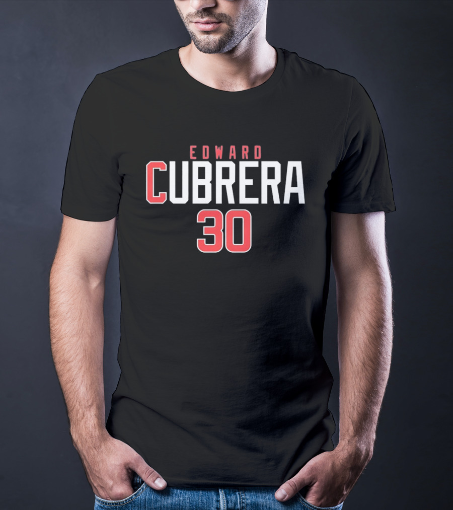 Edward Cubrera 30 Chicago Cubs T-Shirt