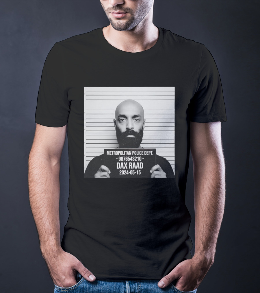 Metropolitan Police Dept Dax Raad 9876543210 Shot 2024 05 15 T-Shirt