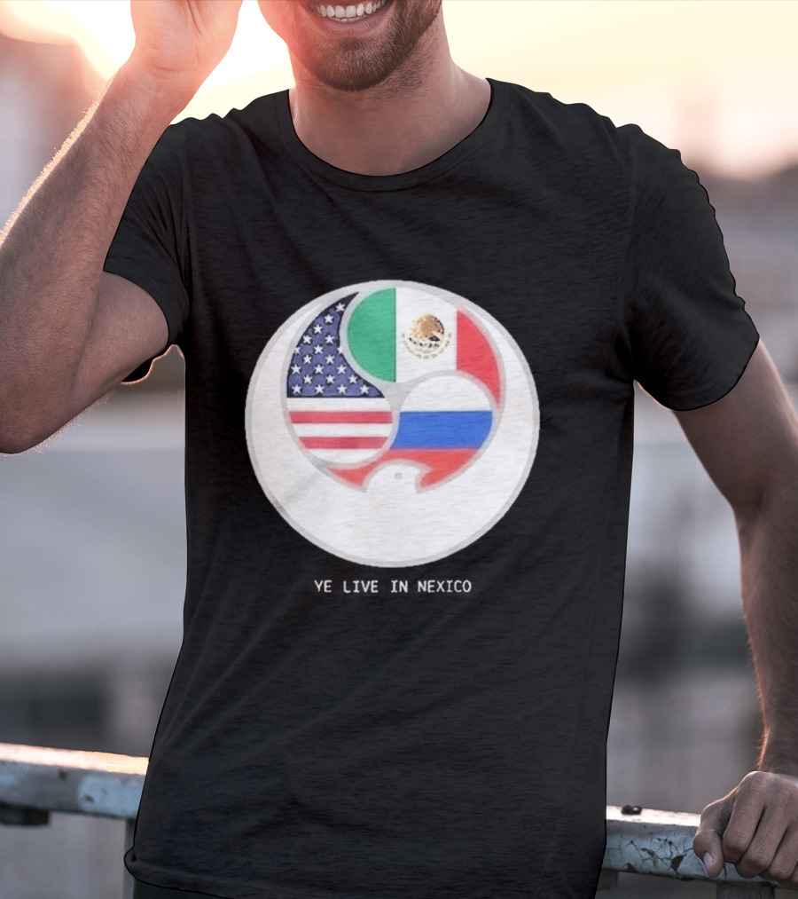 Kanye West Ye Sofi Stadium Live USA Mexico Russia 2026 T-Shirt
