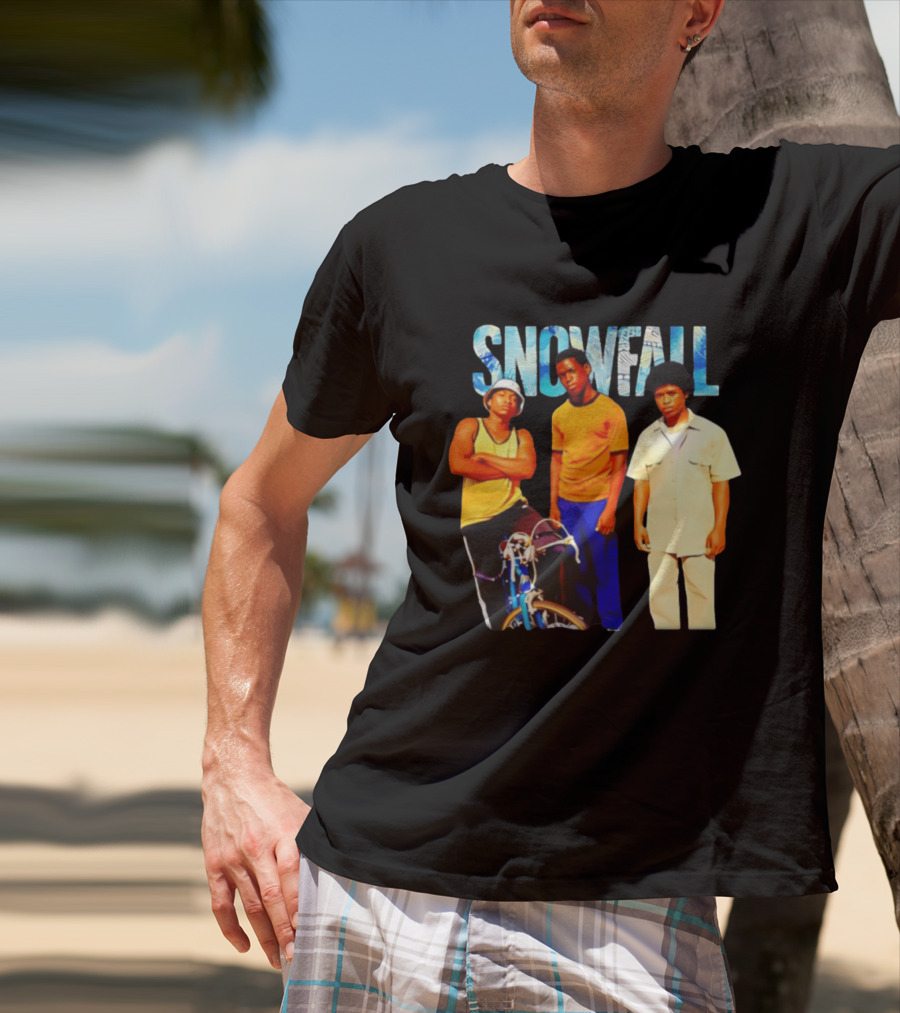 Snowfall 2017 TV Series Damson Idris Carter Hudson Gail Bean Actors T-Shirt