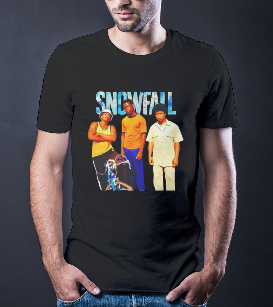 Snowfall 2017 TV Series Damson Idris Carter Hudson Gail Bean Actors T-Shirt