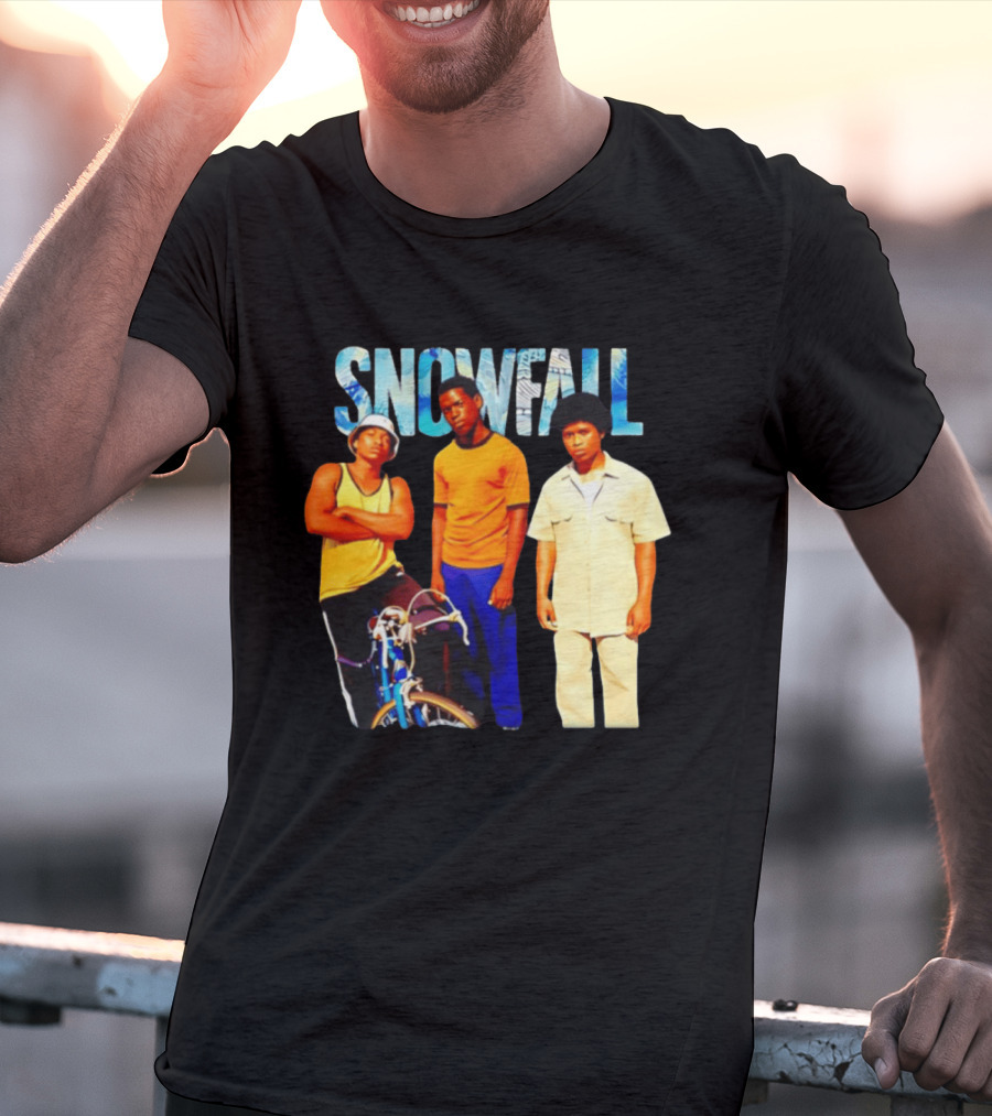 Snowfall 2017 TV Series Damson Idris Carter Hudson Gail Bean Actors T-Shirt