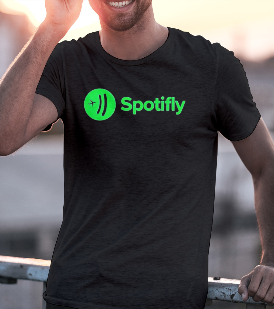 Spotifly 911 Parody Green Fly T-Shirt