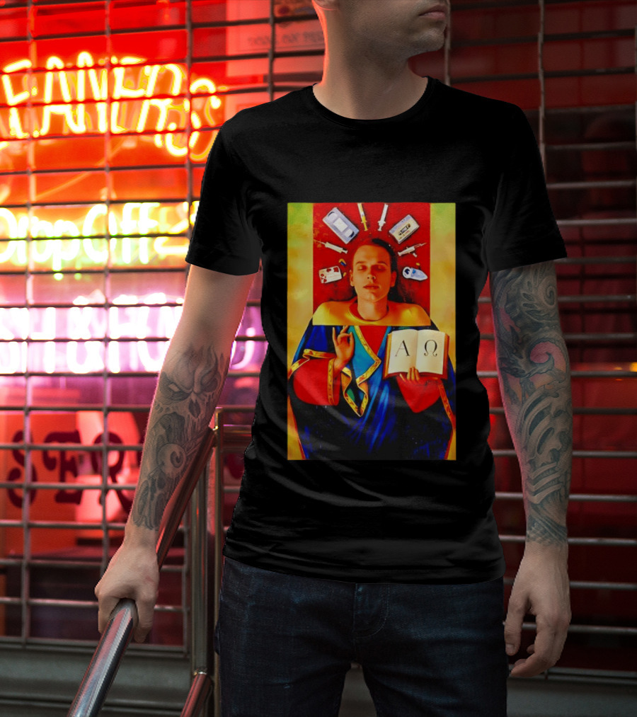 The Apostles Of Modernity Collage Meme Social Commentary Visual T-Shirt