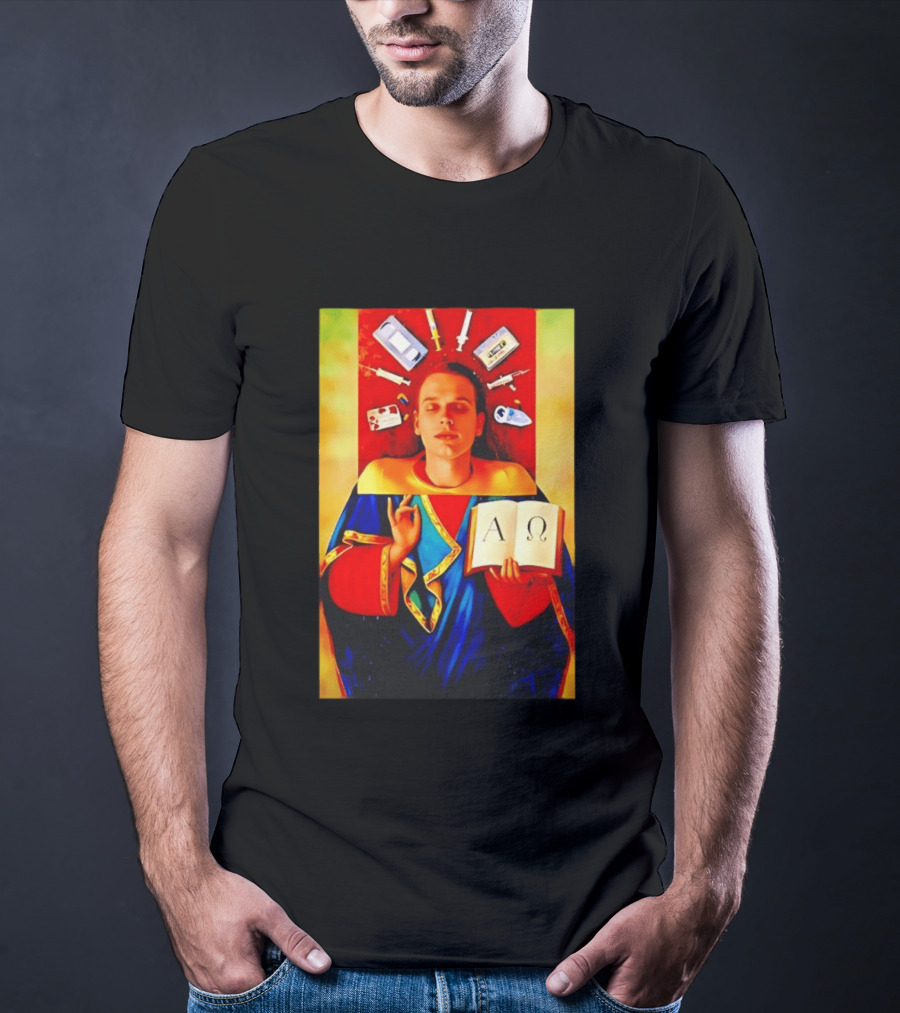 The Apostles Of Modernity Collage Meme Social Commentary Visual T-Shirt