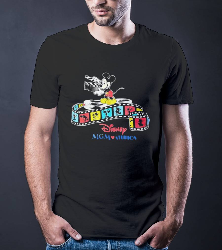 Disney MGM Studios Mickey Mouse Movie Magic Film Strip T-Shirt