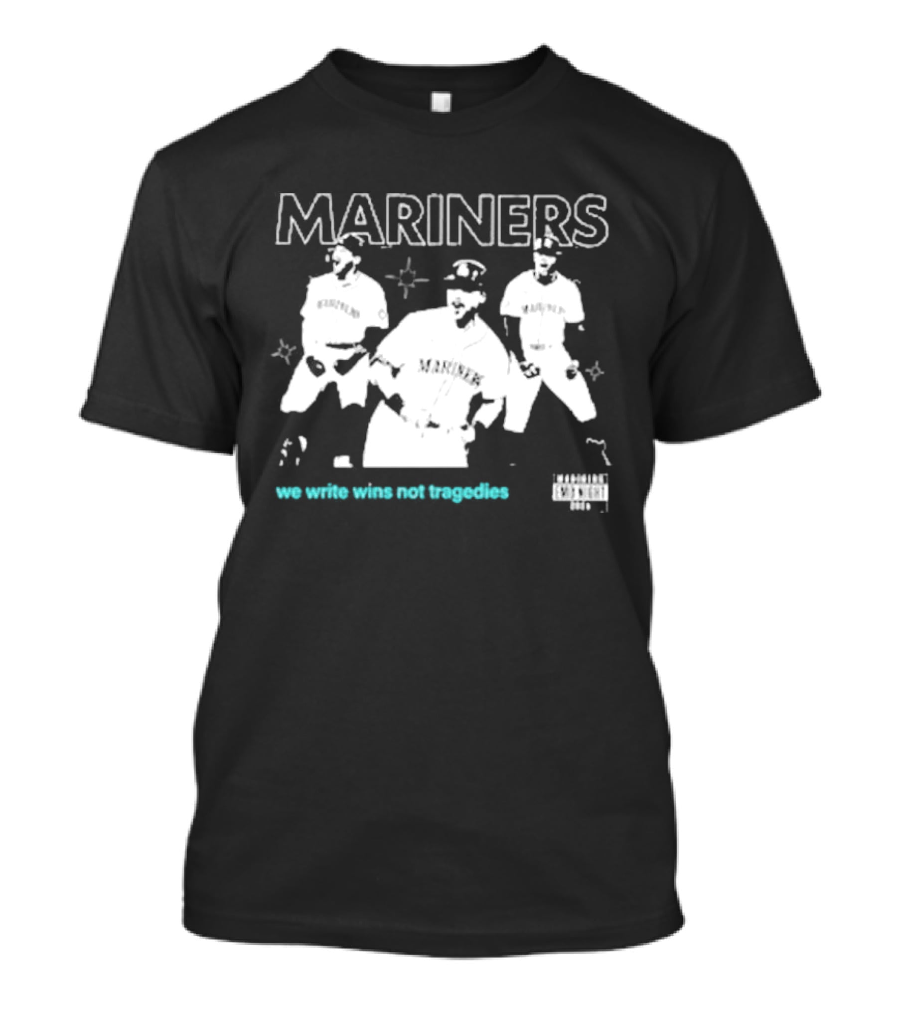 Mariners Emo Night Giveaway Seattle Team T-Shirt