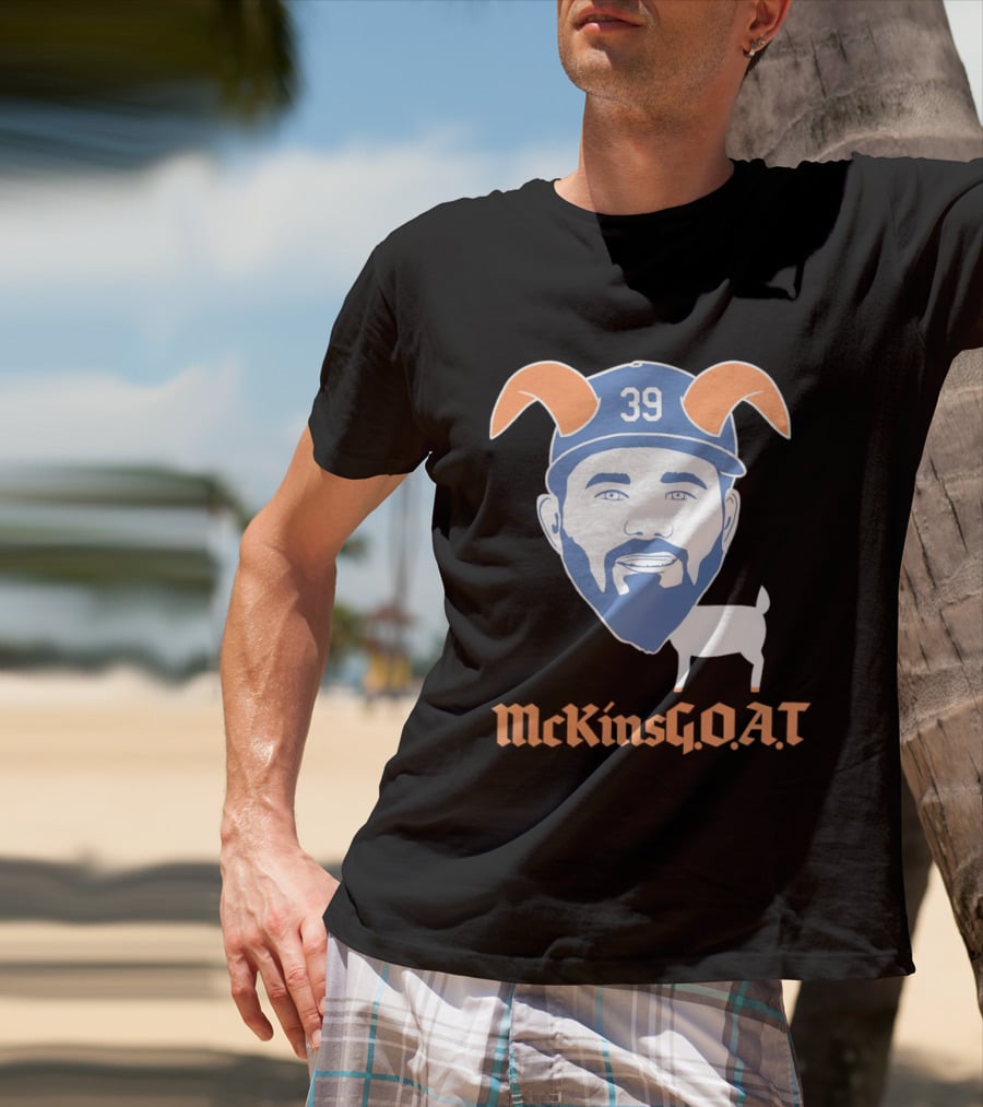 Zach McKinstry McKinsGOAT 39 Detroit Tigers T-Shirt
