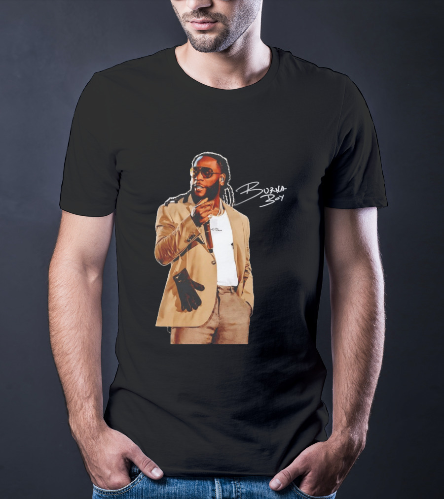 Burna Boy Rooted African Heritage Fashion T-Shirt