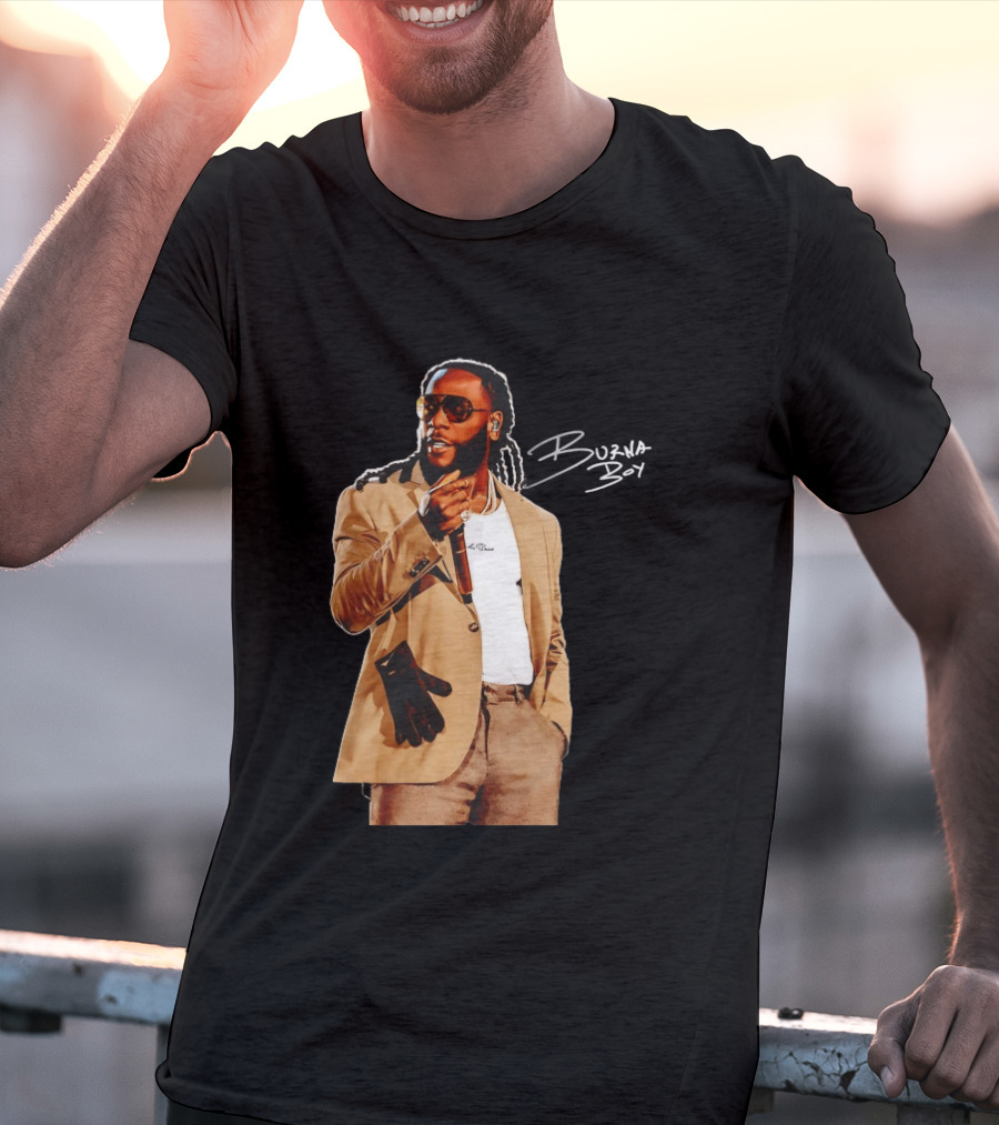 Burna Boy Rooted African Heritage Fashion T-Shirt