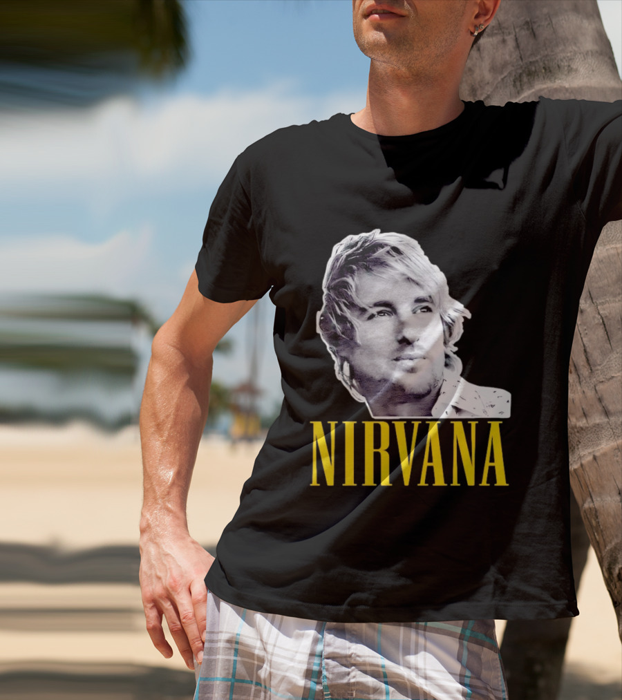 Nirvana Owen Wilson Mashup T-Shirt