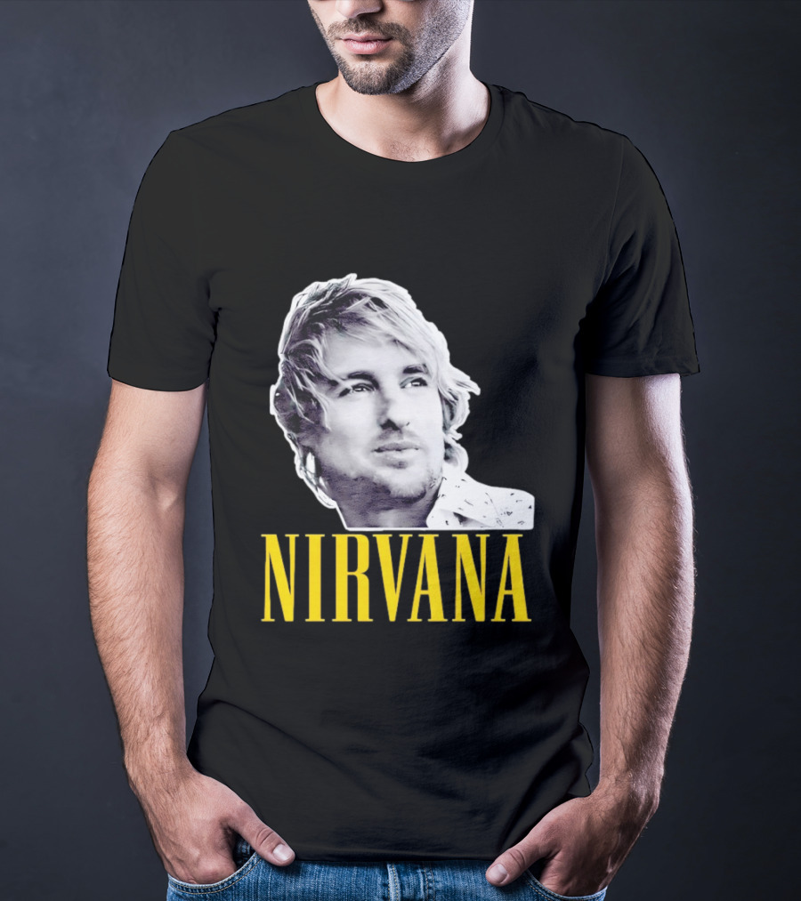 Nirvana Owen Wilson Mashup T-Shirt