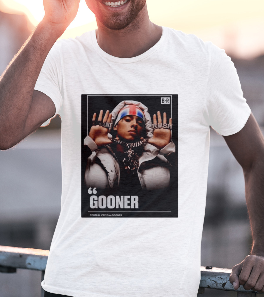 Central Cee Gooner Can't Rush Greatness T-Shirt